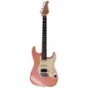 Image de Mooer GTRS Guitars Professional 800 Flamingo Pink Intelligent Guitar avec housse