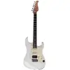 Image de Mooer GTRS Guitars Professional 800 Olympic White Intelligent Guitar avec housse