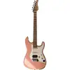 Image de Mooer GTRS Guitars Professional 801 Flamingo Pink Intelligent Guitar avec housse