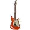 Image de Mooer GTRS Guitars Professional 801 Fiesta Red Intelligent Guitar avec housse