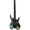 Image de Mooer GTRS Guitars Wing 900 Aurora Green Intelligent Guitar sans tête avec système sans fil et housse