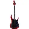 Image de Mooer GTRS Guitars Modern 800 Dark Red Intelligent Guitar avec housse
