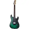 Image de Mooer MSC31 Pro Guitar Green Burst guitare électrique avec sac de transport