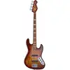 Image de Mooer MBJ420 Red Burst guitare basse électrique avec sac de transport