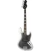 Image de Mooer MBJ412 Dark Silver basse électrique avec housse Deluxe