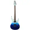 Image de Mooer MMT50 Blue-White Gradient guitare électrique avec housse