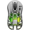 Image de GravaStar Mercury M1 Pro Souris de Jeu en Alliage de magnésium léger, 26 000 DPI, capteur PAW3395DM, 5 Boutons programmables, câble/2,4G/BT, jusqu'à 200 Heures de Batterie (Grise)