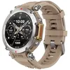 Image de Amazfit T-Rex Ultra Montre Connectée Homme, Montre GPS Sport de Qualité Militaire, 160+ Modes Sportifs, SpO2, HD AMOLED, 10 ATM, Autonomie de 20 Jours, Sahara