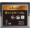 Image de Exascend Essential Carte mémoire Cfast 2.0 de 1 To, jusqu'à 520 Mo/s en lecture, approuvée pour Blackmagic URSA Mini Pro 12K, Canon XC15/C300MKII et plus encore