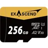Image de Exascend Catalyst UHS-I/V30/U3/Class 10 Carte MicroSD 256 Go avec Adaptateur