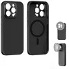 Image de FREEWELL Etui Pro Filmmaker pour iPhone 15 Pro - Fente pour Objectif 17mm et Support de Filtre magnétique Noir