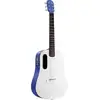 Image de LAVA Music ME Play 36" Deep Blue / Frost White guitare électro-acoustique folk connectée avec housse Lite Bag