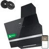 Image de Ciarra CBCB6736H Hotte Aspirante Classe A+++ - Hotte Inclinée 60 cm 650m³/h - Filtre à Charbon Inclus - Wifi &Commande Tactile- 4 Vitesses avec Fonction Boost - LED Dimmable - Noir