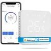 Image de Meross Thermostat Connecté Encastrable, WiFi pour Chaudière / Chauffage au Sol à Eau, Intelligent Compatible avec Apple HomeKit, Alexa et Google Home, Commande Vocale / à Distance
