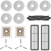 Image de Kit d'accessoires Dreame, 1 brosse principale, 2 brosses latérales, 2 filtres à poussière, 2 sacs de collecte de la poussière, 3 paires de balais compatibles avec L10s Ultra et L10 Ultra