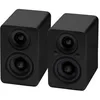 Image de Jamo Mini MKII paire d'enceintes actives, noir - Bluetooth 5.3, HDMI ARC, USB, design compact