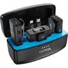 Image de BOYA Microphone Lavalier sans fil MIC pour iPhone Android Type C, appareil photo reflex numérique, enregistrement intégré, portée de 980 pieds, autonomie de la batterie de 10 heures, récepteur double,