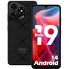 Image de Ulefone Note 19 Téléphone Portable, 6Go+32Go/TF-512GB, Android 14 Smartphone, Caméra 8MP+5MP, Écran 6.56" HD+, 5000mAh Batterie, 3 Emplacements pour Cartes Octa Core 4G Dual SIM/Face ID/GPS/OTG Noir