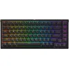 Image de MONSGEEK MG75S HE Clavier de jeu à déclenchement rapide magnétique clavier mécanique filaire à 75 % avec interrupteur Kailh 8K noir brillant (rose kailh)
