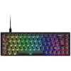 Image de MONSGEEK FUN68 HE Clavier de jeu, disposition QWERTZ-ISO-DE, commutateur à effet Hall, clavier filaire 65 % RVB, RT 0,005 mm, taux d'échantillonnage 8000 Hz, force de déclenchement réglable, Snap-Tap