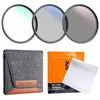 Image de K&F Filtre Nano K Series kit 3 filtres MCUV+CPL+ND4 77mm