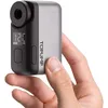 Image de TOPUMP Mini Pompe vélo électrique, Ultra Petite Pompe à Batterie 120PSI avec Manomètre pour Vélo de Course, VTT et Ville - Valve Presta et Schrader, Arrêt Automatique