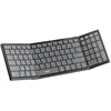 Image de Inateck Clavier sans fil pliable avec pavé numérique, fonctionnalités IA | Design portable pour iPad/iPhone/Android/Windows/tablettes, avec support (Noir)