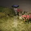 Image de KLEWE Lampe solaire LED Scotty, transparent/anthracite, 60 cm, IP65