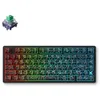 Image de MCHOSE Jet 75 Clavier de jeu mécanique à déclenchement rapide, interrupteur magnétique à 75 %, actionnement réglable, taux d'interrogation de 8 K Hz, clavier filaire RVB à échange à chaud