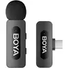 Image de Boya BY-V10 V2.0 micro sans fil pour USB-C (1x émetteur, 1x récepteur)