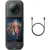 Image de Insta360 X5   Caméra d'action étanche 8K 360°, Faible luminosité, Effet Perche à Selfie Invisible, lentille Robuste et remplaçable, Batterie de 3 Heures, Protection Contre Le Vent intégré