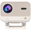 Image de Yaber Projecteur extérieur portable L2+ 4K WiFi6 et Bluetooth, mise au point automatique, système Android intégré, angle réglable pour iPhone/TV Stick/HDMI/USB/ordinateur