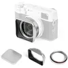 Image de Kit NiSi Magnétique JetMag Pro pour Fuji Série X100   Filtre NC UV Argent avec Adaptateur 49mm + Pare-Soleil et Bouchon de Protection