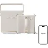 Image de dreame C1 Station Robot Laveur de Vitres, Protection Intégrale, Station Mobile, Gestion Automatique du Cordon, Technologie CornerClean, Planification de la Trajectoire de Couverture Complète
