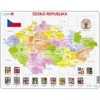 Image de Larsen Puzzle Cadre - Carte de la République Tchèque (en Tchèque)