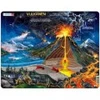 Image de Larsen Puzzle Cadre - Vulkanen (en Hollandais)
