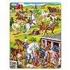 Image de Larsen US26 L'utilisation et Les Soins à Grande échelle des Chevaux, Puzzle Cadre avec de 50 pièces