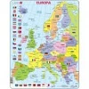 Image de Larsen Puzzle Cadre - Carte Politique de l'Europe (Italien)