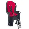 Image de Hamax Kiss Kids Siège de vélo pour Enfant avec Support verrouillable Noir/Rembourrage Rouge