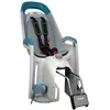 Image de Hamax - Porte-bébé Amaze Gris-Pétrole - Fixation Cadre Extra Fastening Bracket - Inclinaison 12,5° - Harnais Sécurité 3 Points - Réflecteur Rouge - Repose-Pieds Ajustables - pour Enfants 9 Mois+ 22kg