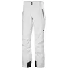 Image de Helly-Hansen Alpha Lifaloft Pantalon pour homme   Pantalon de neige isotherme de qualité supérieure idéal pour le ski, 001 blanc, taille XL