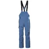 Image de Helly-Hansen Powderqueen Pantalon à bretelles pour femme - Pantalon de neige imperméable - Équipement d'hiver isolé - 607 Deep Fjord Denim - XS