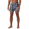 Image de Helly-Hansen Short Newport pour homme, bleu marine 590, nautique AOP, taille L