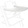 Image de Plateau Stokke, Blanc - Compatible avec le Baby Set Tripp Trapp - Pratique et facile à nettoyer - Fabriqué en plastique sans BPA - Convient aux petits de 6 à 36 mois