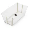 Image de Stokke Flexi Bath, Sandy Beige - 64×24×34 cm - Légère, Résistante, Facile à Ranger - Idéale pour la maison ou les voyages