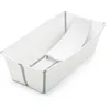 Image de Stokke Flexi Bath® XL Baignoire Pliable Bébé avec support Nouveau-né, Blanc