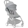 Image de Stokke YOYO Pack couleur 6+ dès 6 mois, Stone - Textiles uniquement : Coussin d’assise, capote extensible avec fenêtre et pochette arrière zippée - Requiert le châssis YOYO (vendu séparément)
