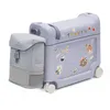Image de Stokke Ensemble de Voyage JetKids, Arctic Blue - Valise-lit BedBox et Sac à Dos - Idéal pour Enfants de 2 à 7 Ans (jusqu'à 35 kg)