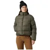 Image de Helly-Hansen W Jade Puffer Jacket   Veste d'hiver isolée, légère, élégante et chaude pour femme, 718 Sepia Pied de poule Aop, Large
