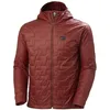 Image de Helly Hansen Lifaloft Veste isolante à capuche pour homme, rouge mars, taille XXL